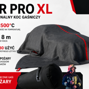 Płachta gaśnicza CAR PRO X-L, S-01, rozmiar 6 x 8 m