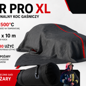 Płachta gaśnicza CAR PRO X-XL, rozmiar 7,5 x 10 m, symbol S-02